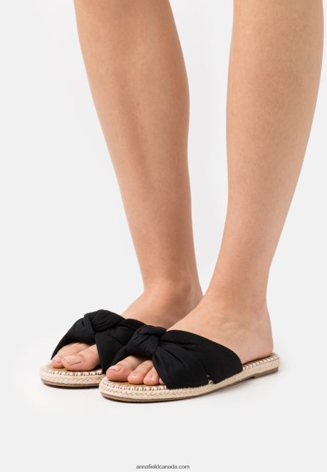 Anna Field Women Mules Black H42J4Z1870