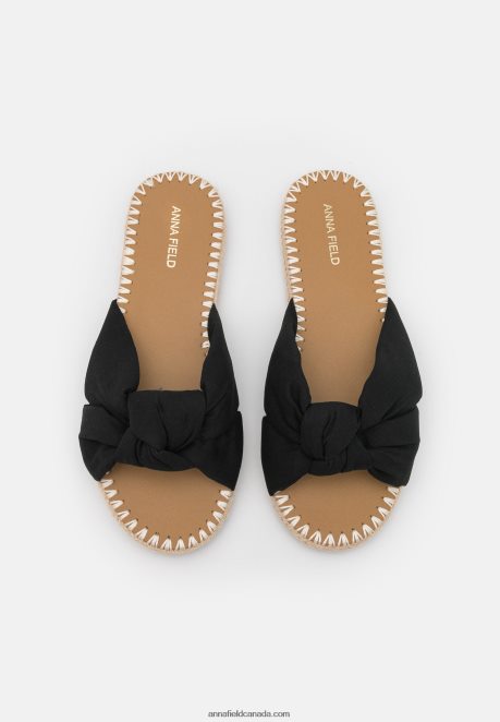 Anna Field Women Mules Black H42J4Z1870