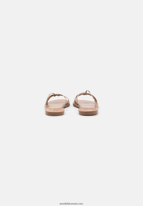 Anna Field Women Mules Brown H42J4Z1882