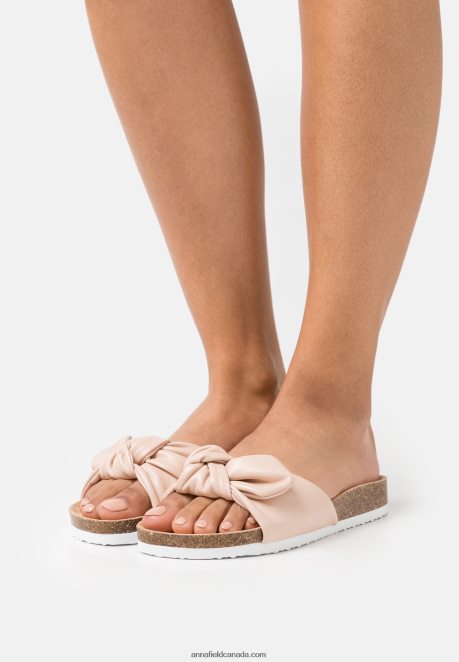 Anna Field Women Mules Pink H42J4Z1874