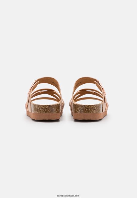 Anna Field Women Mules Rose Gold-Coloured H42J4Z1873