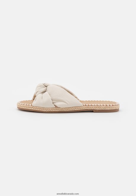 Anna Field Women Mules White H42J4Z1871