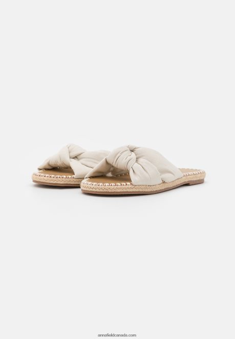 Anna Field Women Mules White H42J4Z1871