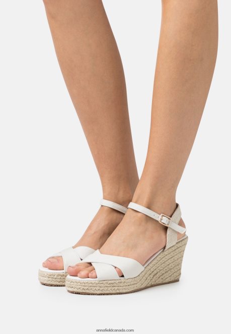 Anna Field Women Platform Sandals Beige H42J4Z1470