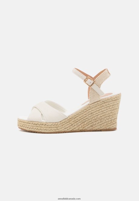 Anna Field Women Platform Sandals Beige H42J4Z1470