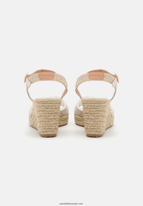 Anna Field Women Platform Sandals Beige H42J4Z1470