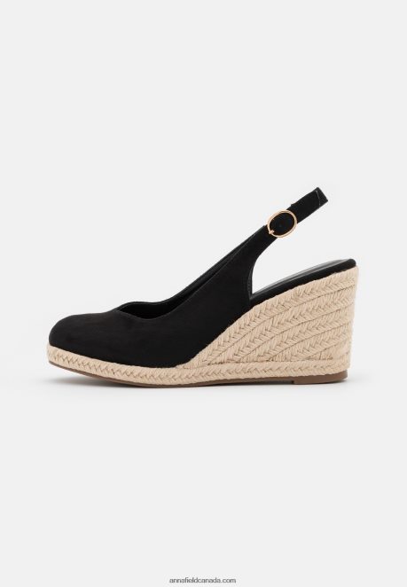 Anna Field Women Platform Sandals Black H42J4Z1458