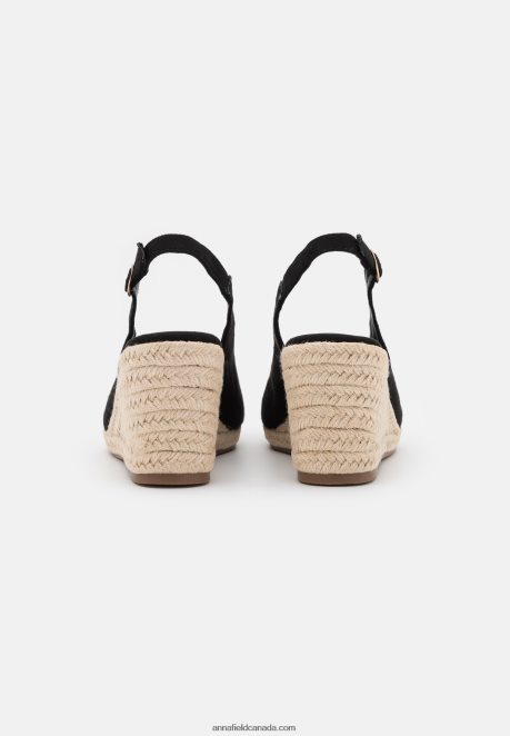 Anna Field Women Platform Sandals Black H42J4Z1458