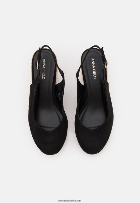 Anna Field Women Platform Sandals Black H42J4Z1458
