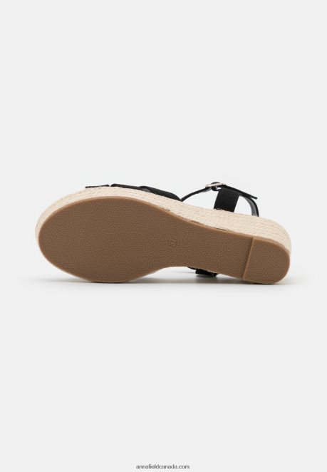 Anna Field Women Platform Sandals Black H42J4Z1460