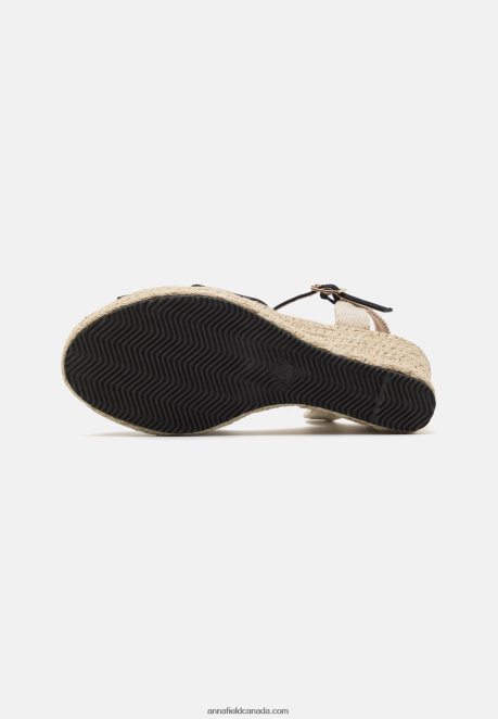 Anna Field Women Platform Sandals Black H42J4Z1467