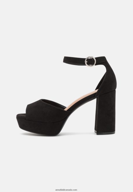 Anna Field Women Platform Sandals Black H42J4Z1562