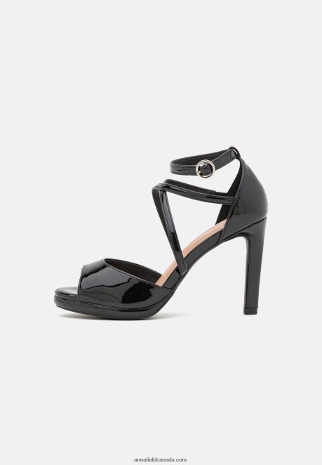 Anna Field Women Platform Sandals Black H42J4Z1582