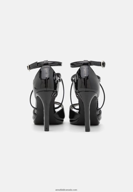 Anna Field Women Platform Sandals Black H42J4Z1582