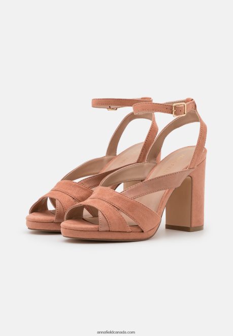 Anna Field Women Platform Sandals Dark Rose H42J4Z1553