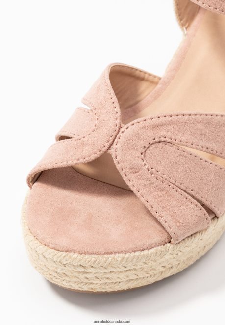 Anna Field Women Platform Sandals Light Pink H42J4Z1463