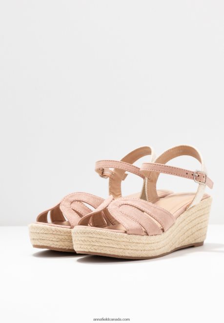Anna Field Women Platform Sandals Light Pink H42J4Z1463