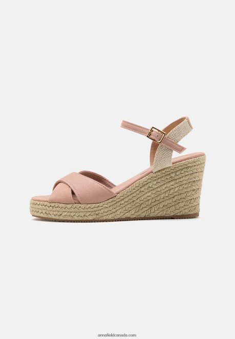 Anna Field Women Platform Sandals Light Pink H42J4Z1465