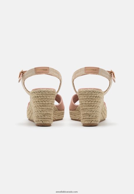 Anna Field Women Platform Sandals Light Pink H42J4Z1465
