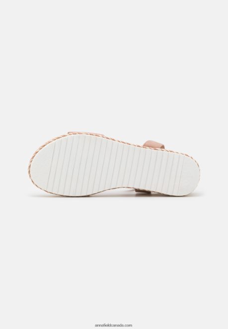 Anna Field Women Platform Sandals Light Pink H42J4Z1477