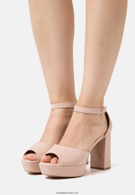Anna Field Women Platform Sandals Light Pink H42J4Z1550