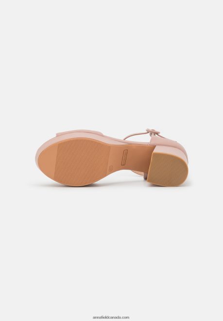 Anna Field Women Platform Sandals Light Pink H42J4Z1577