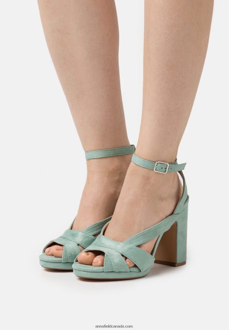 Anna Field Women Platform Sandals Mint H42J4Z1568