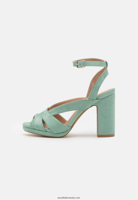 Anna Field Women Platform Sandals Mint H42J4Z1568
