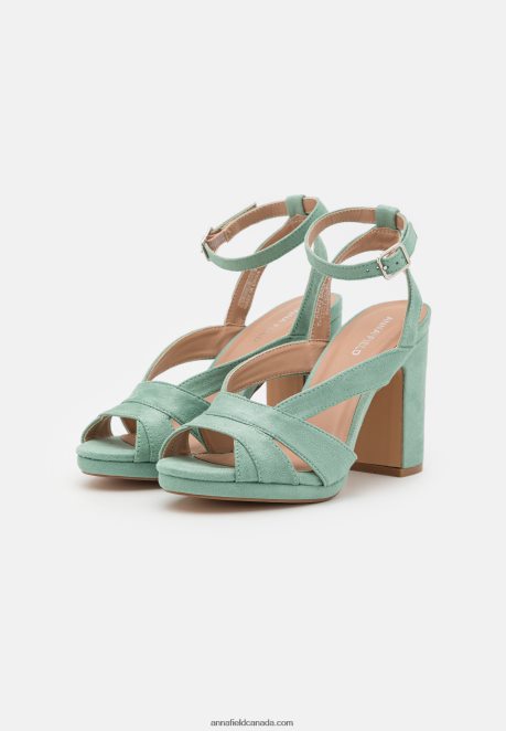 Anna Field Women Platform Sandals Mint H42J4Z1568
