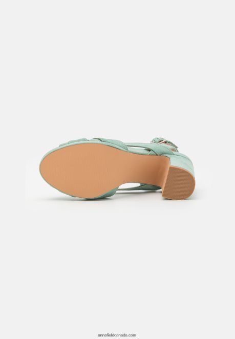 Anna Field Women Platform Sandals Mint H42J4Z1568