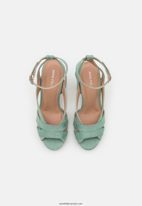 Anna Field Women Platform Sandals Mint H42J4Z1568