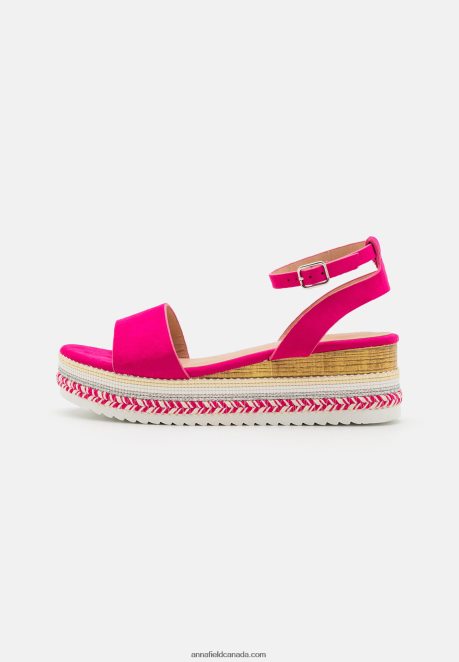 Anna Field Women Platform Sandals Pink H42J4Z1457