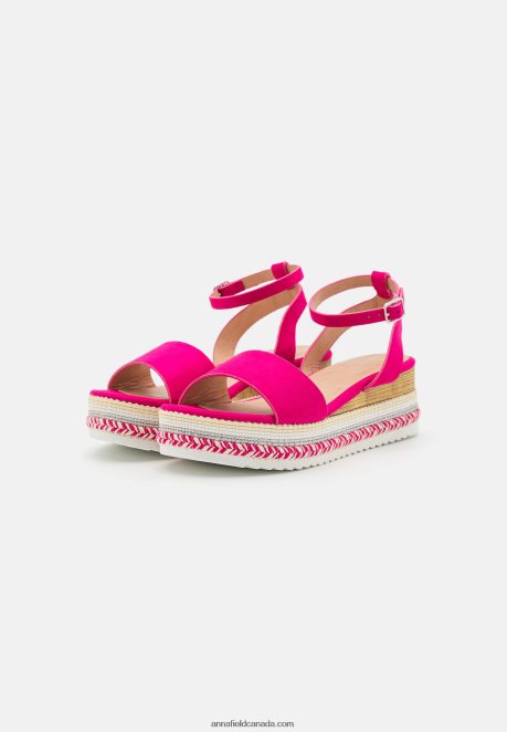 Anna Field Women Platform Sandals Pink H42J4Z1457