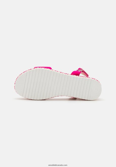 Anna Field Women Platform Sandals Pink H42J4Z1457