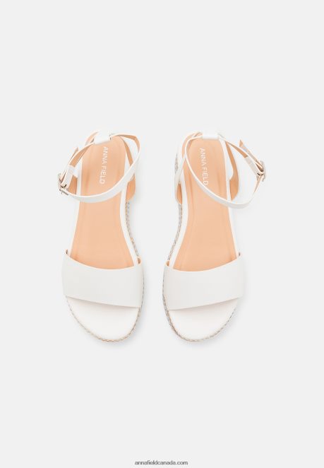 Anna Field Women Platform Sandals White H42J4Z1489