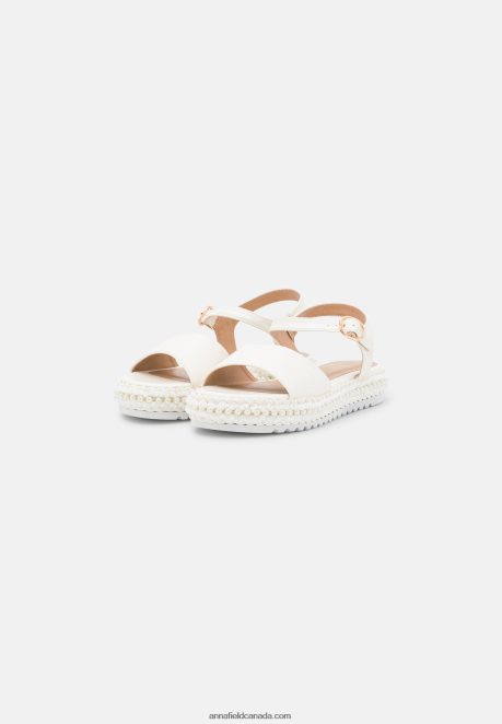 Anna Field Women Platform Sandals White H42J4Z1551