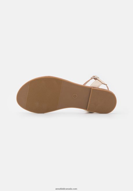 Anna Field Women Sandals Beige H42J4Z1282