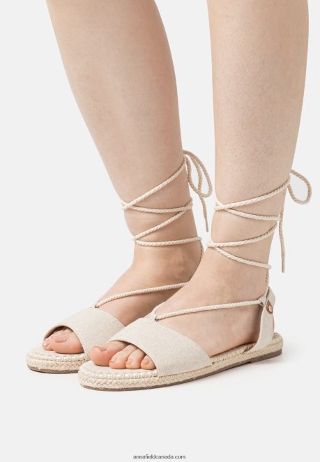 Anna Field Women Sandals Beige H42J4Z1322