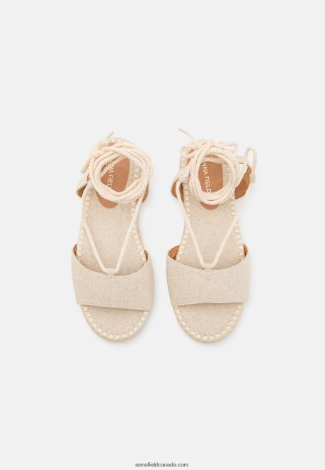 Anna Field Women Sandals Beige H42J4Z1322