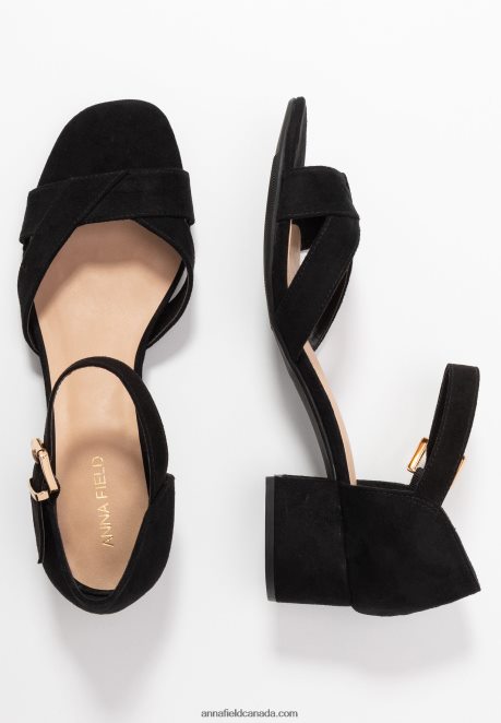 Anna Field Women Sandals Black H42J4Z1259