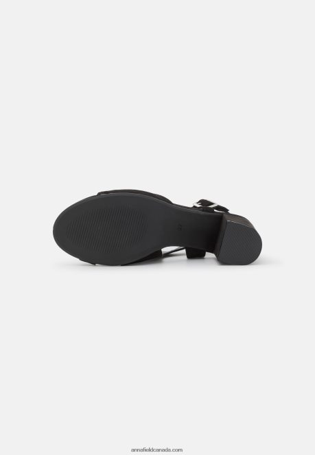 Anna Field Women Sandals Black H42J4Z1274