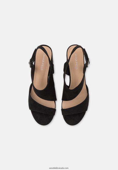 Anna Field Women Sandals Black H42J4Z1274
