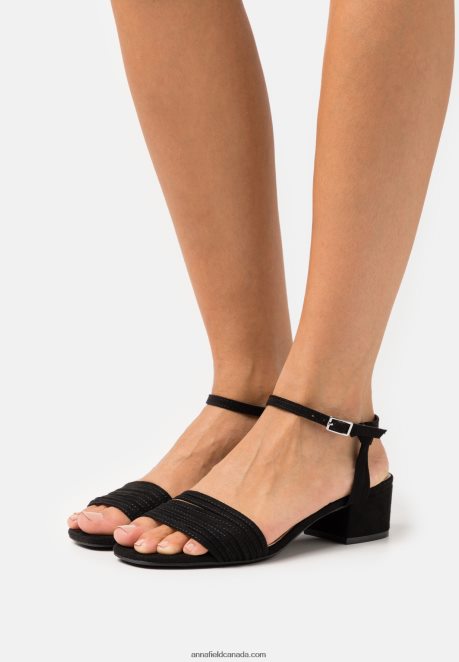 Anna Field Women Sandals Black H42J4Z1299