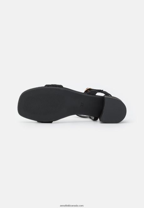 Anna Field Women Sandals Black H42J4Z1302