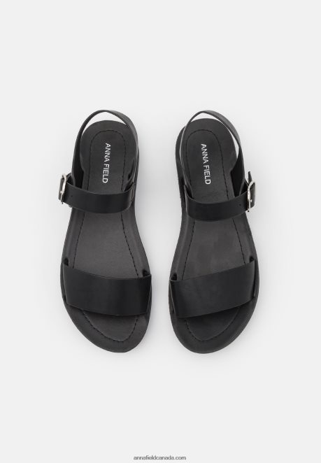 Anna Field Women Sandals Black H42J4Z1306