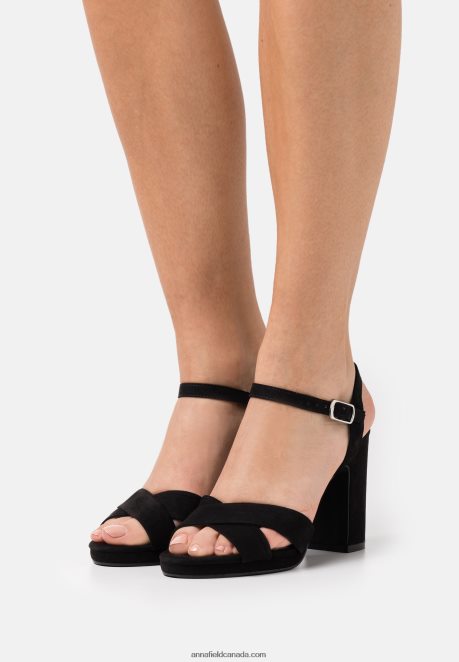 Anna Field Women Sandals Black H42J4Z1307