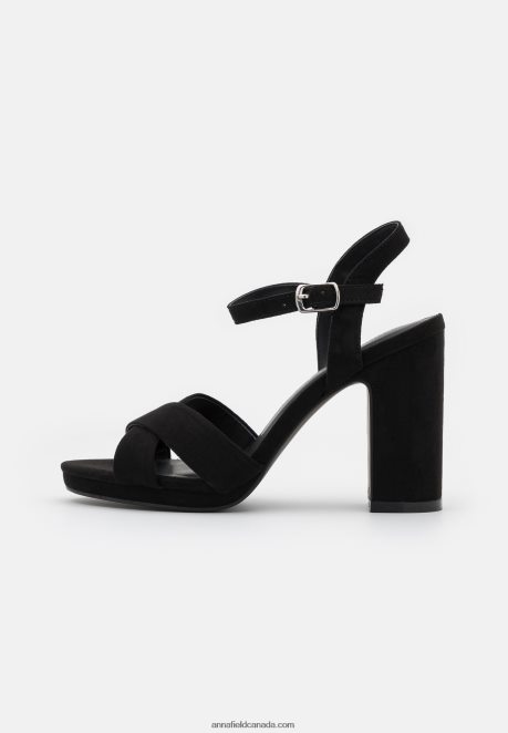 Anna Field Women Sandals Black H42J4Z1307