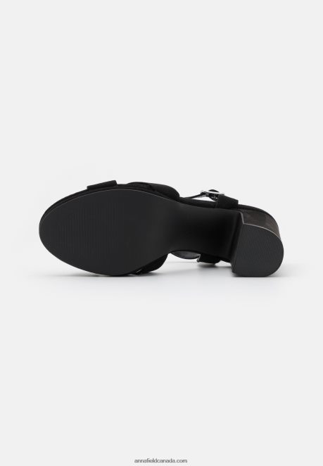 Anna Field Women Sandals Black H42J4Z1307