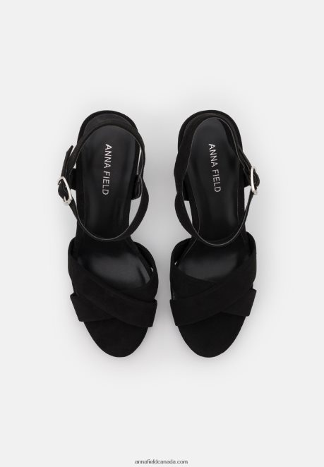 Anna Field Women Sandals Black H42J4Z1307