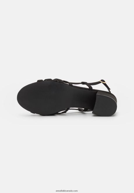 Anna Field Women Sandals Black H42J4Z1338